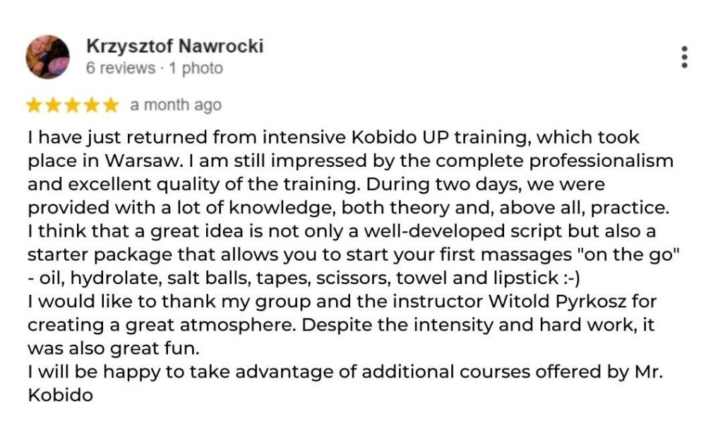 Face massage opinion